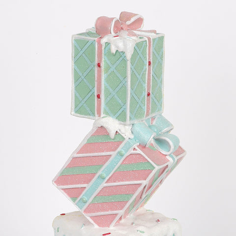 Christmas Resin Gift Boxes Décor