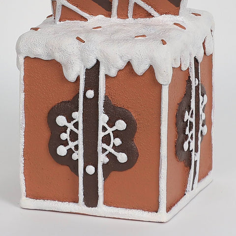 Christmas Resin Gift Boxes Décor