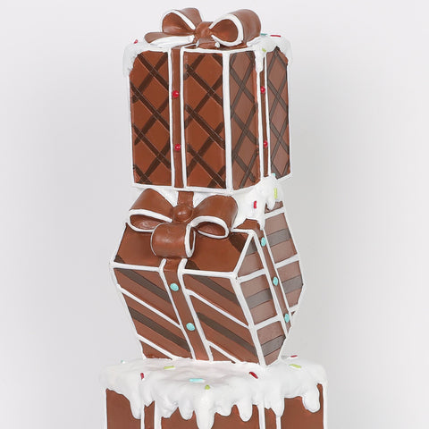 Christmas Resin Gift Boxes Décor