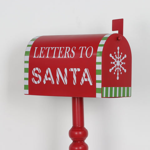 Christmas Metal Mail Box Décor