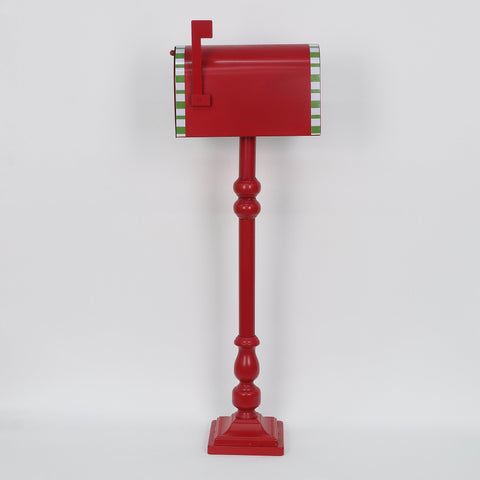 Christmas Metal Mail Box Décor