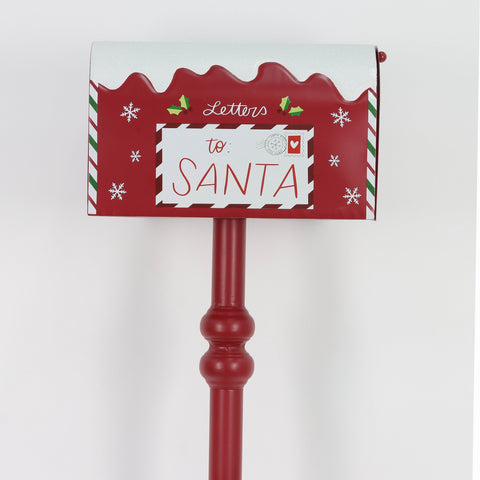 Christmas Metal Mail Box Décor
