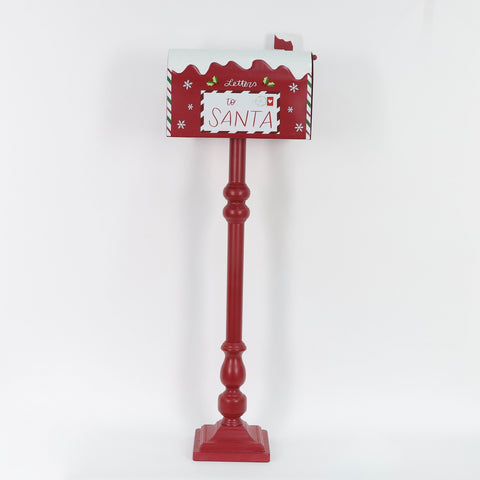 Christmas Metal Mail Box Décor