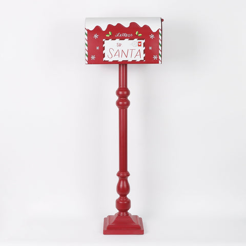 Christmas Metal Mail Box Décor