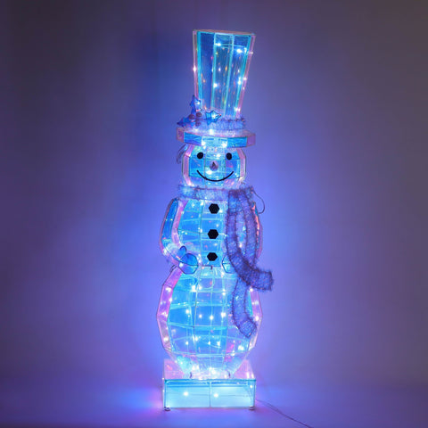 Christmas Lighted Snowman Décor
