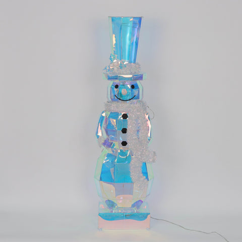 Christmas Lighted Snowman Décor