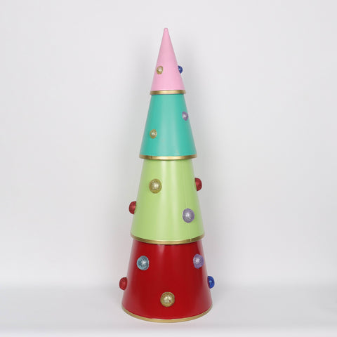 Christmas Metal Tree Cone