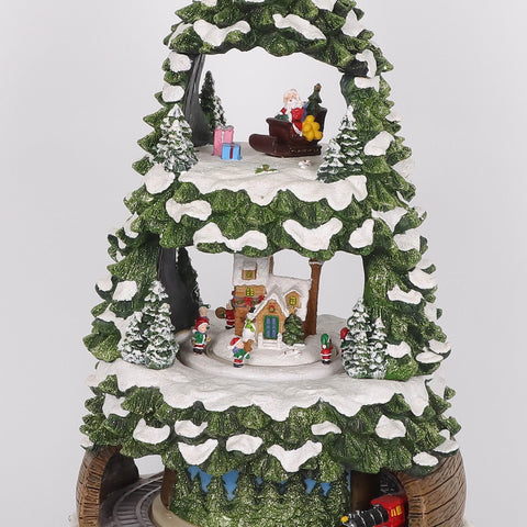 Christmas Resin Village Décor