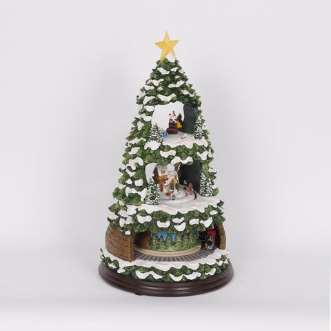 Christmas Resin Village Décor