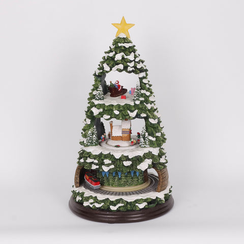 Christmas Resin Village Décor