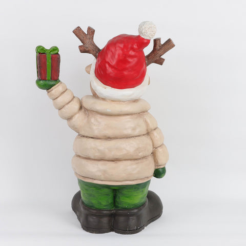 Christmas Resin Reindeer Décor