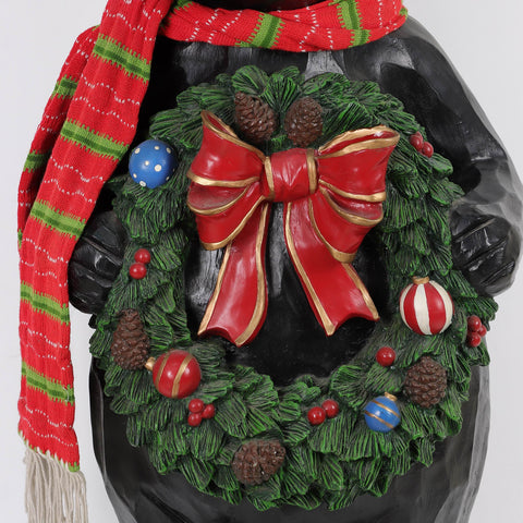 Christmas Resin Bear Décor