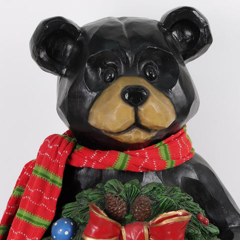Christmas Resin Bear Décor