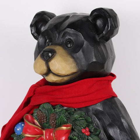 Christmas Resin Bear Décor