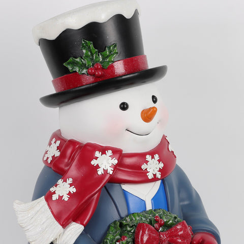 Christmas Resin Snowman Décor
