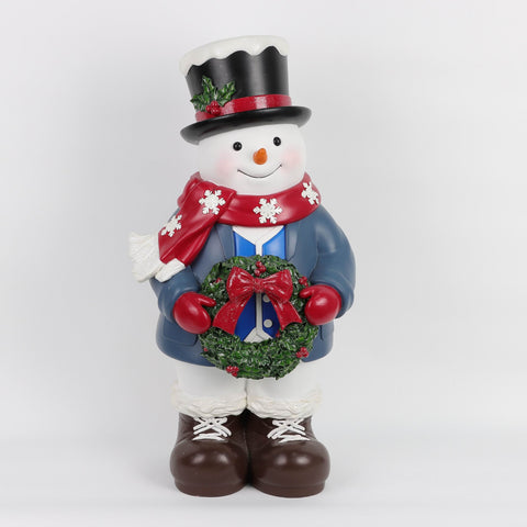 Christmas Resin Snowman Décor