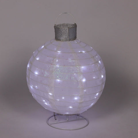 Christmas Pre-Lit Jumbo Ornament Décor