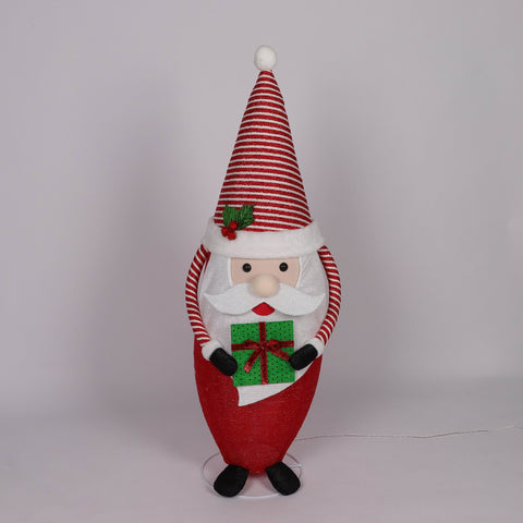 Christmas Pre-Lit Santa Décor