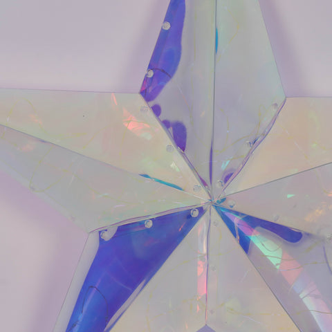 Christmas Pre-Lit Hanging Jumbo Star