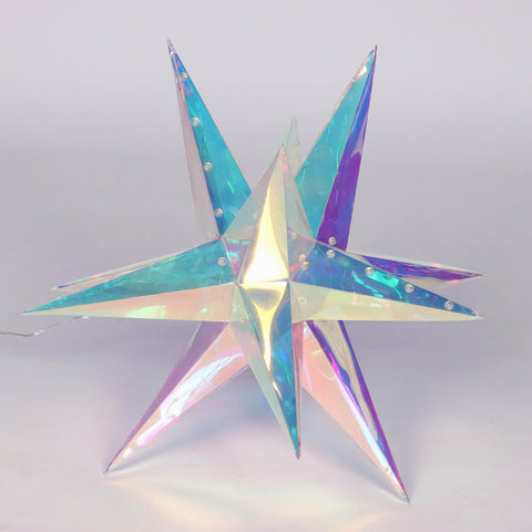 Christmas Pre-Lit Hanging Jumbo Star