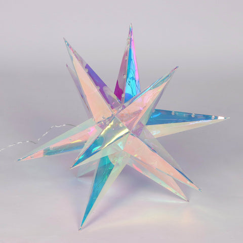 Christmas Pre-Lit Hanging Jumbo Star