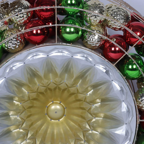 Christmas Pre-Lit Jumbo Ornament Décor