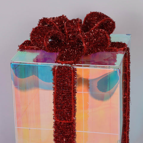 S/2 Pre-Lit Gift Boxes Décor