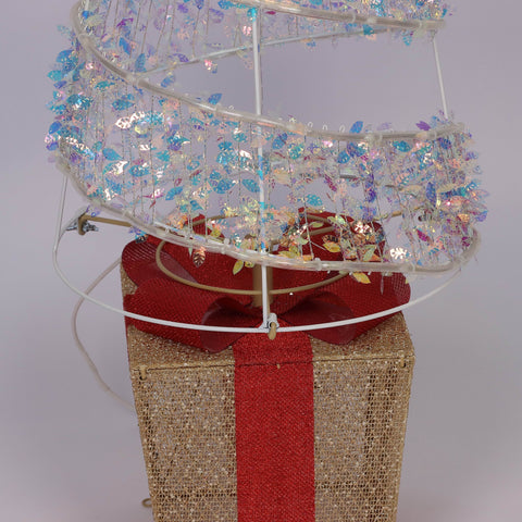 Pre-Lit Christmas Cone Tree Décor