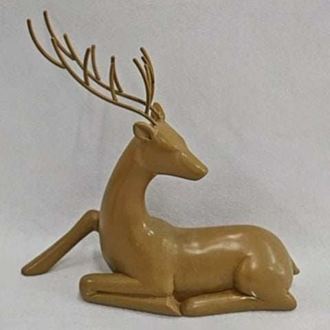 Christmas Resin Reindeer Décor