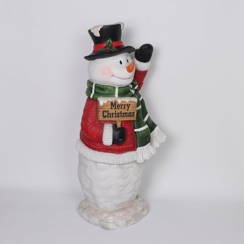 Christmas Resin Snowman Décor