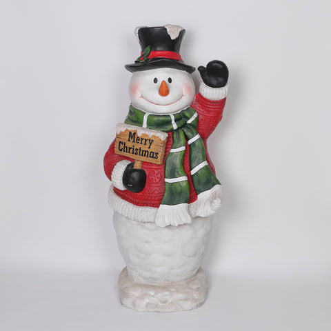 Christmas Resin Snowman Décor