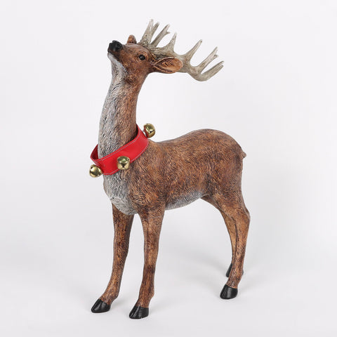 Christmas Resin Reindeer Décor