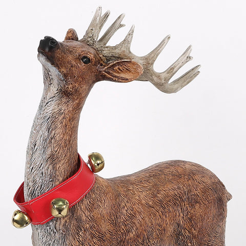 Christmas Resin Reindeer Décor