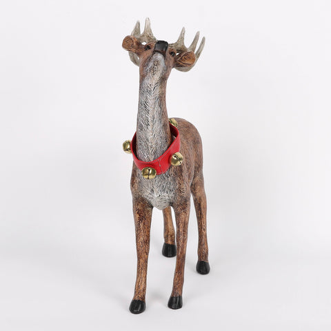 Christmas Resin Reindeer Décor