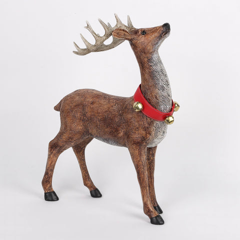 Christmas Resin Reindeer Décor