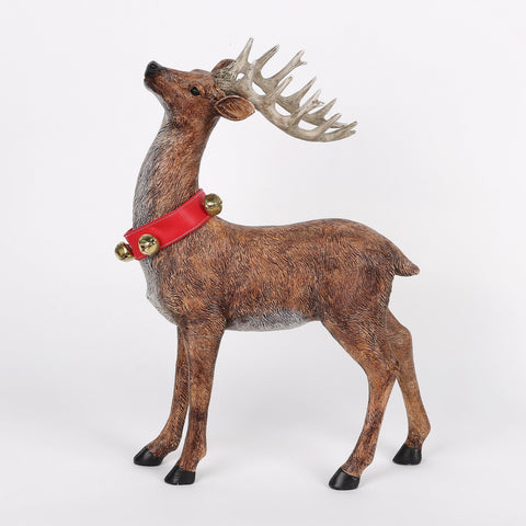 Christmas Resin Reindeer Décor
