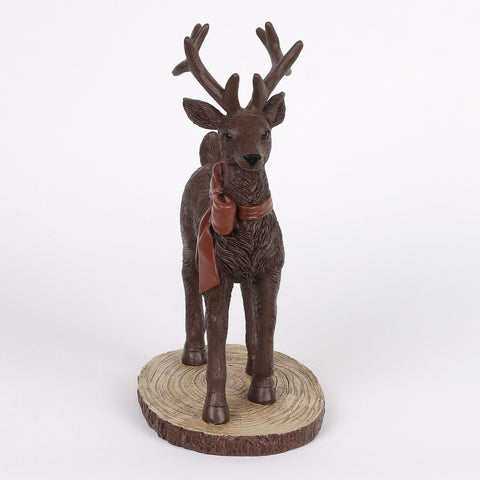 Christmas Resin Reindeer Décor