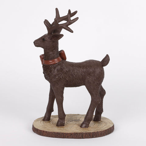 Christmas Resin Reindeer Décor