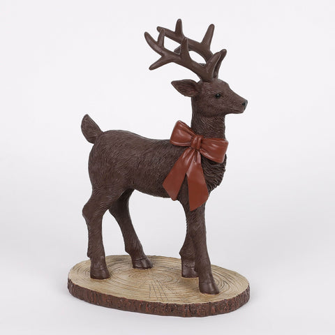 Christmas Resin Reindeer Décor