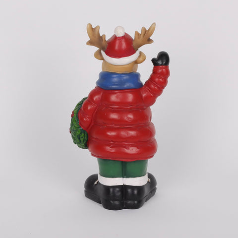 Christmas Resin Reindeer Décor