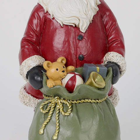 Christmas Resin Cowboy Santa Décor