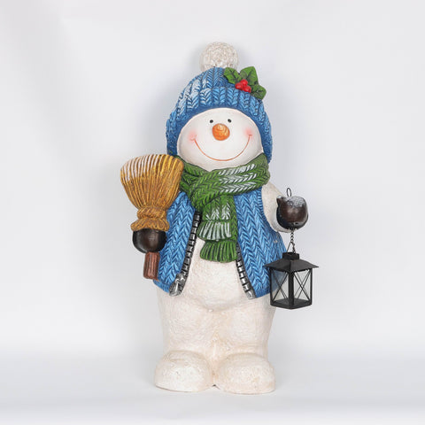 Christmas Resin Snowman Décor