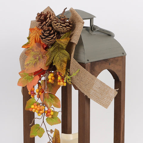 Metal Lantern W/ Led Candle
