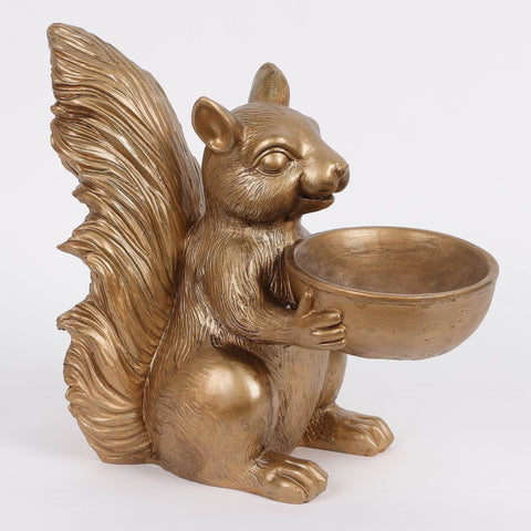 Resin Squirrel Décor