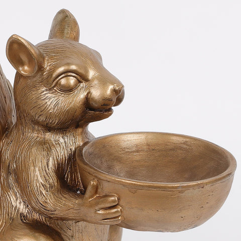 Resin Squirrel Décor