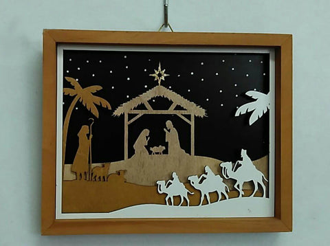 Christmas Holy Family Wall Hanger