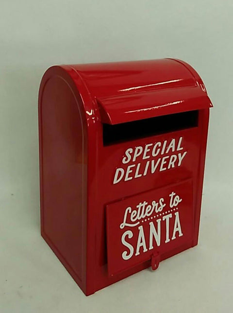Christmas Metal Mail Box Décor