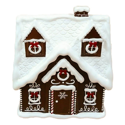Ceramic Gingerbread House Décor
