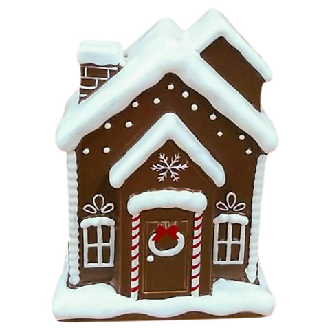 Ceramic Gingerbread House Décor