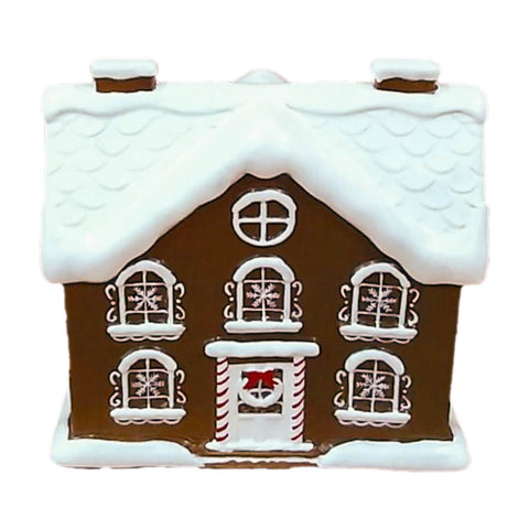 Ceramic Gingerbread House Décor